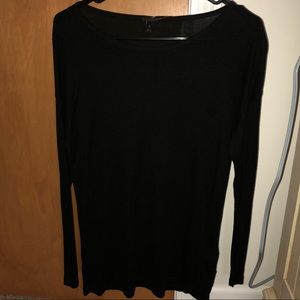 Black, long sleeve shirt. Size Small.